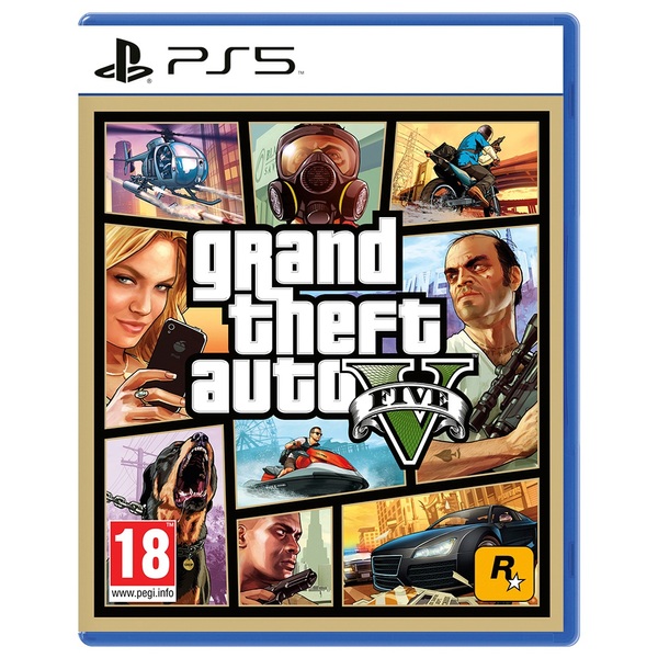 Sony Playstation 5 Game Grand Theft Auto 5 