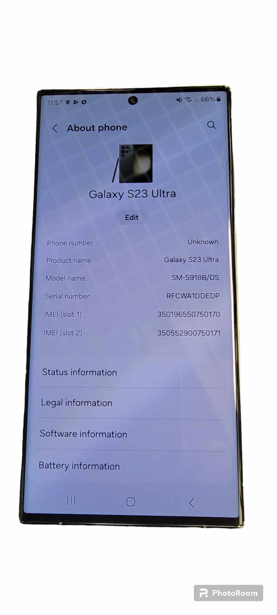 Galaxy S23 Ultra 256GB Unlocked Green Boxed