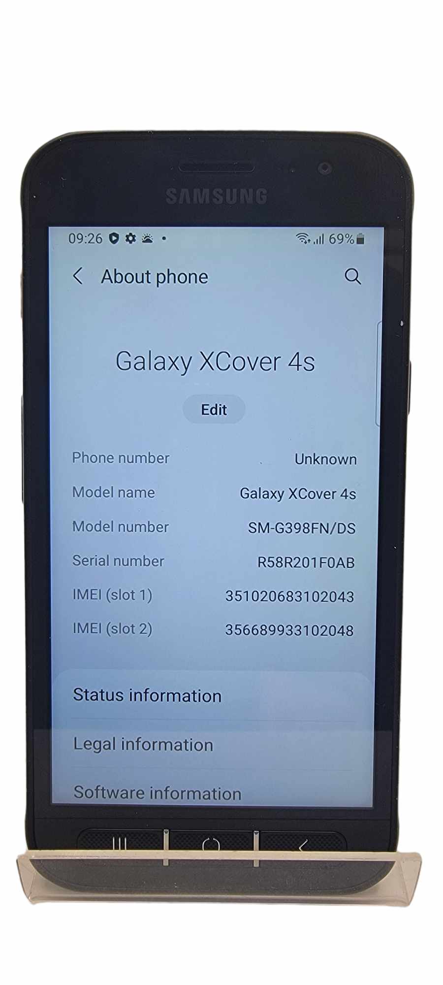 Galaxy Xcover 4s 32GB Unlocked Dual Sim