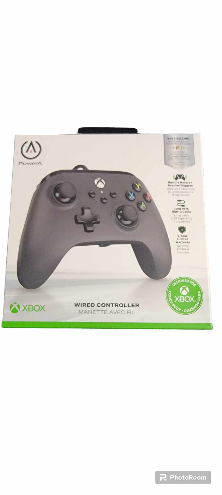 Power A Xbox Wired Controller Black
