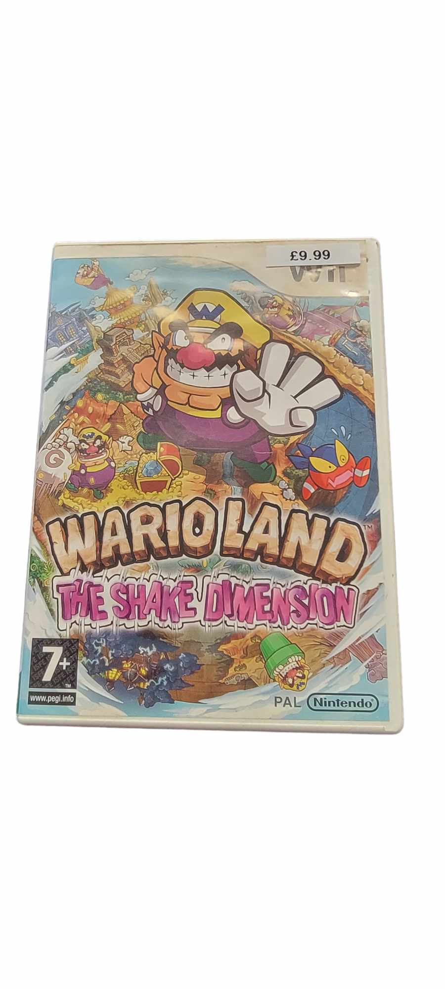 Wii Wario Land The Shake Dimension