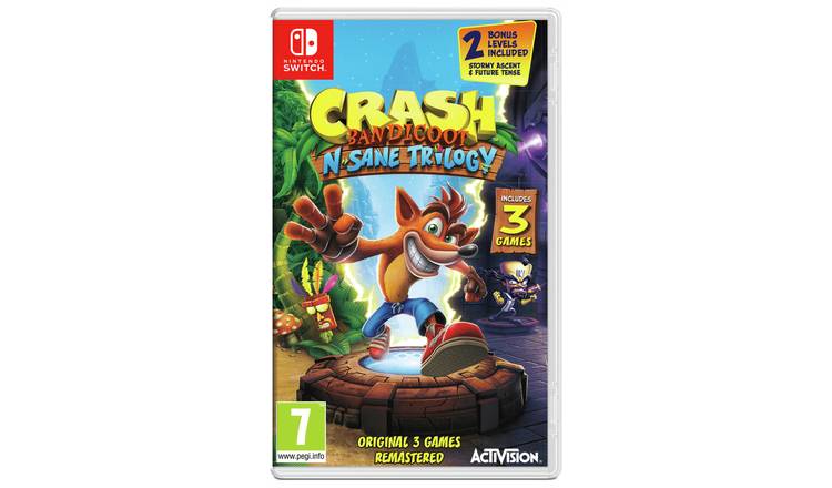 Switch Crash Bandicoot N Sane Trilogy