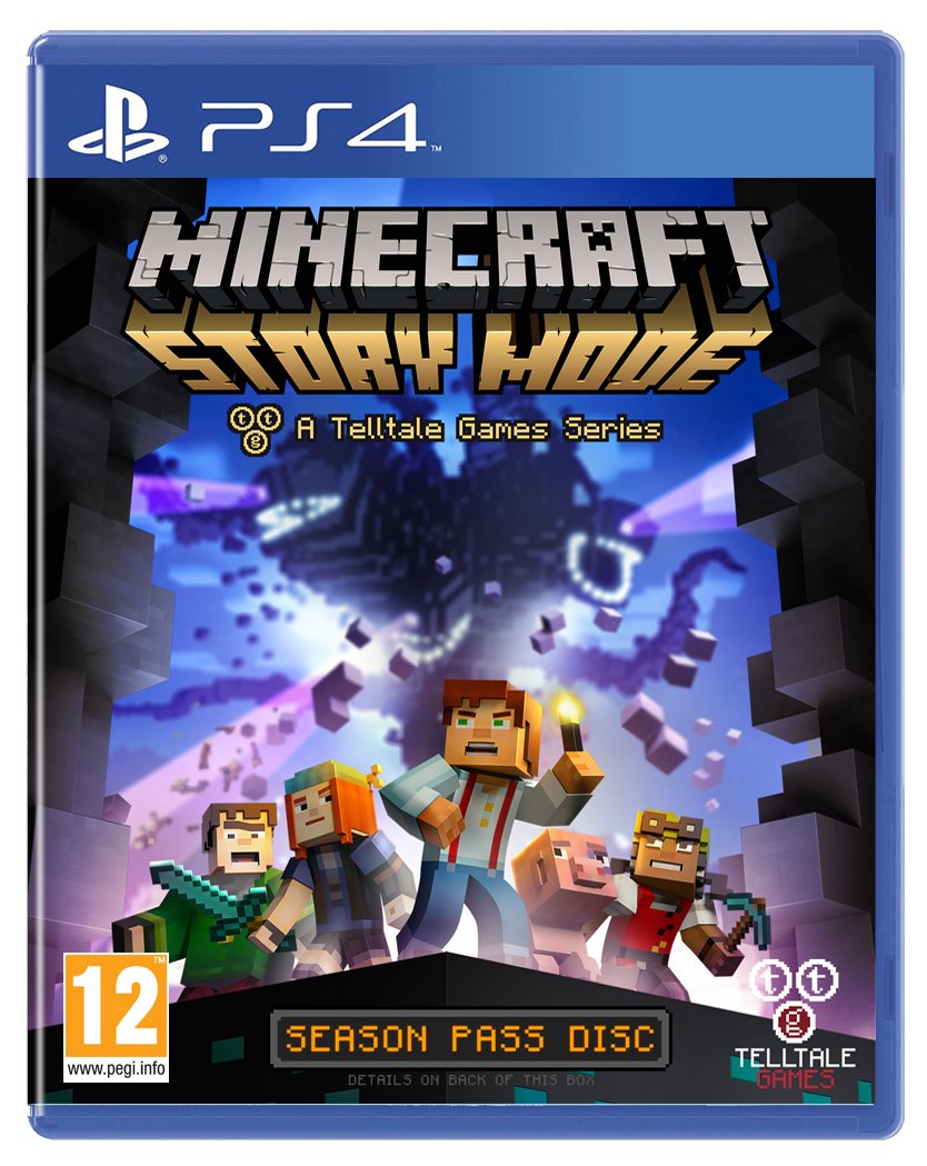 Sony Playstation 4 Game Minecraft Story Mode