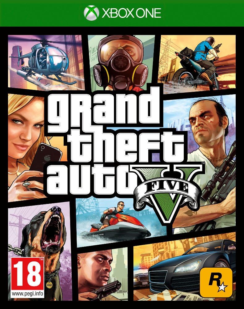GTA V Xbox One Game - B  Condition