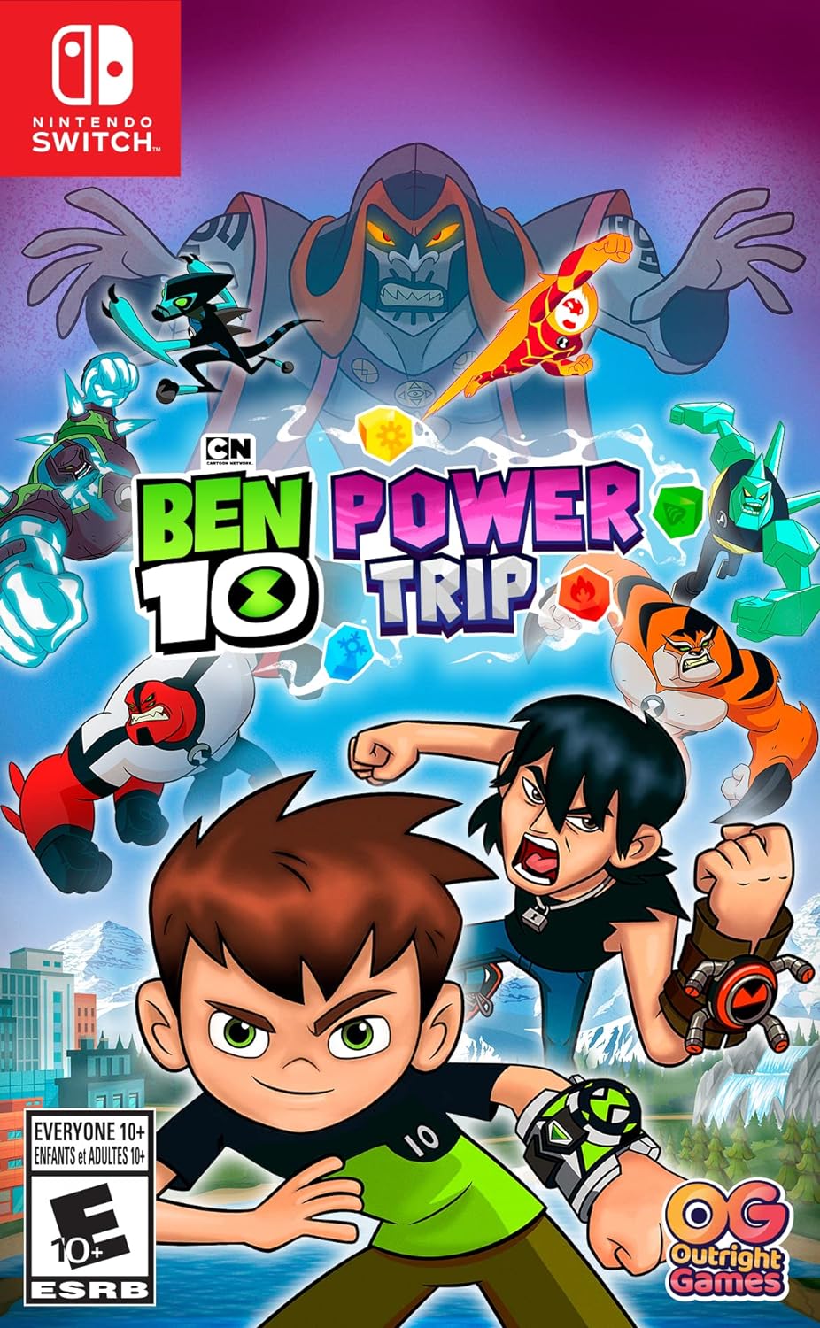 Ben 10 Power Trip - No Case, Nintendo Switch  Game