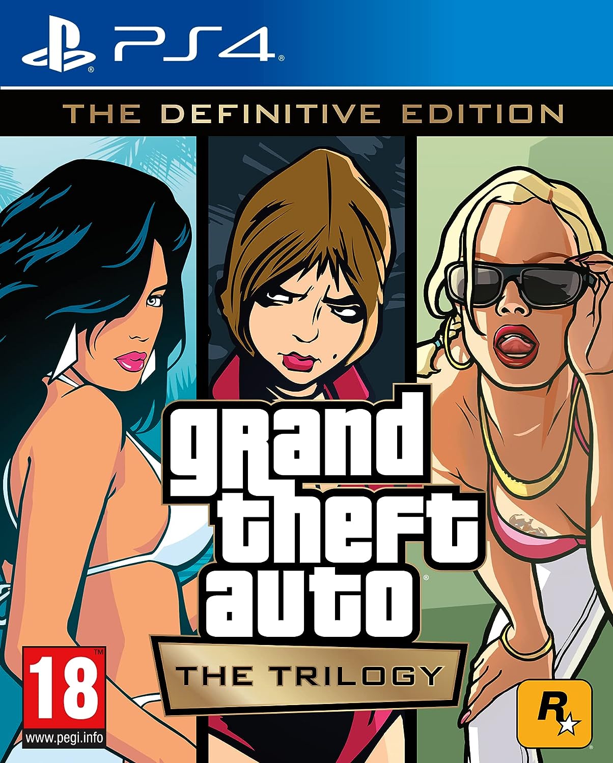Grand Theft Auto: The Trilogy - The Definitive Edition - PS4 - 18