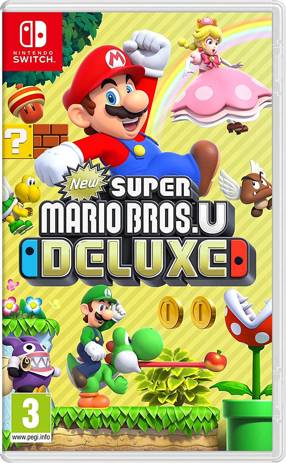 New Super Mario Bros. U Deluxe Nintendo Switch, PEGI 3 Games