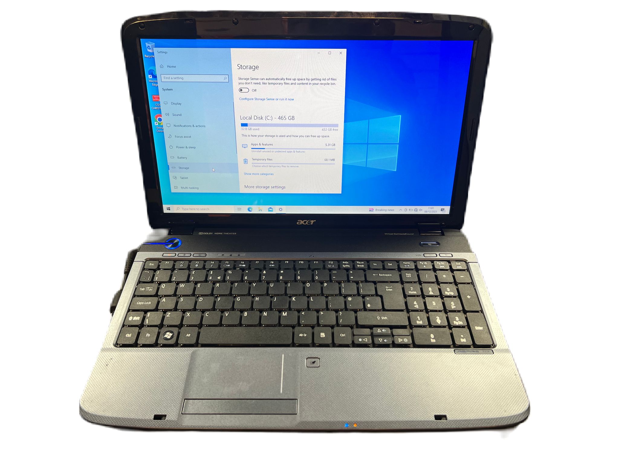 Acer Aspire 5338 Blue Laptop