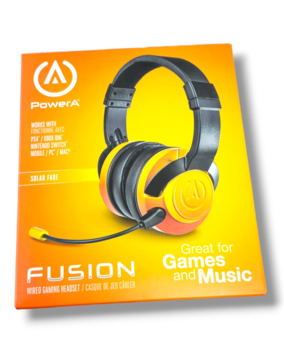 PowerA Fusion Wired Stereo Gaming Headset  boxed