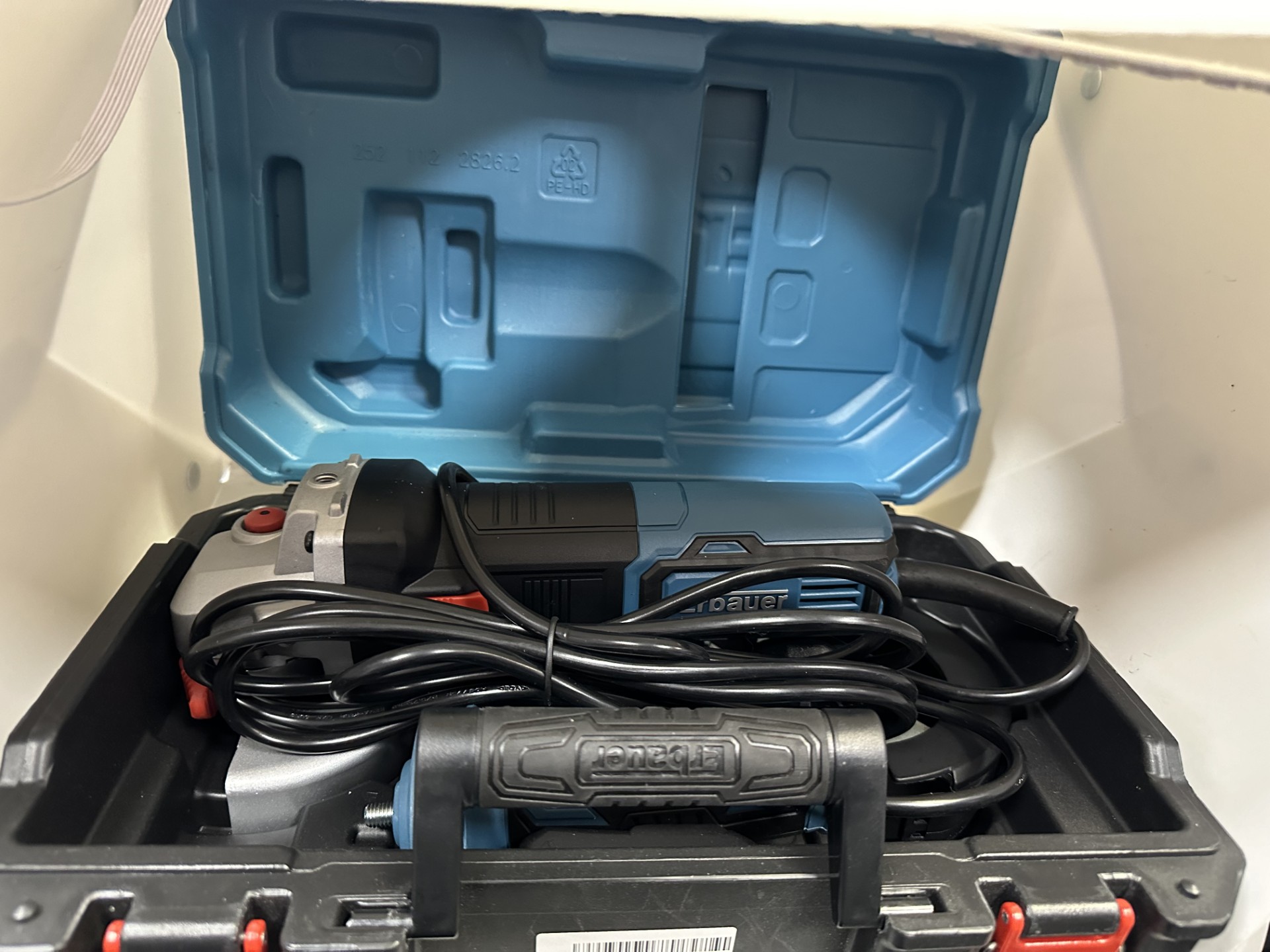 Erbauer Angle Grinder With Case -Immaculate 