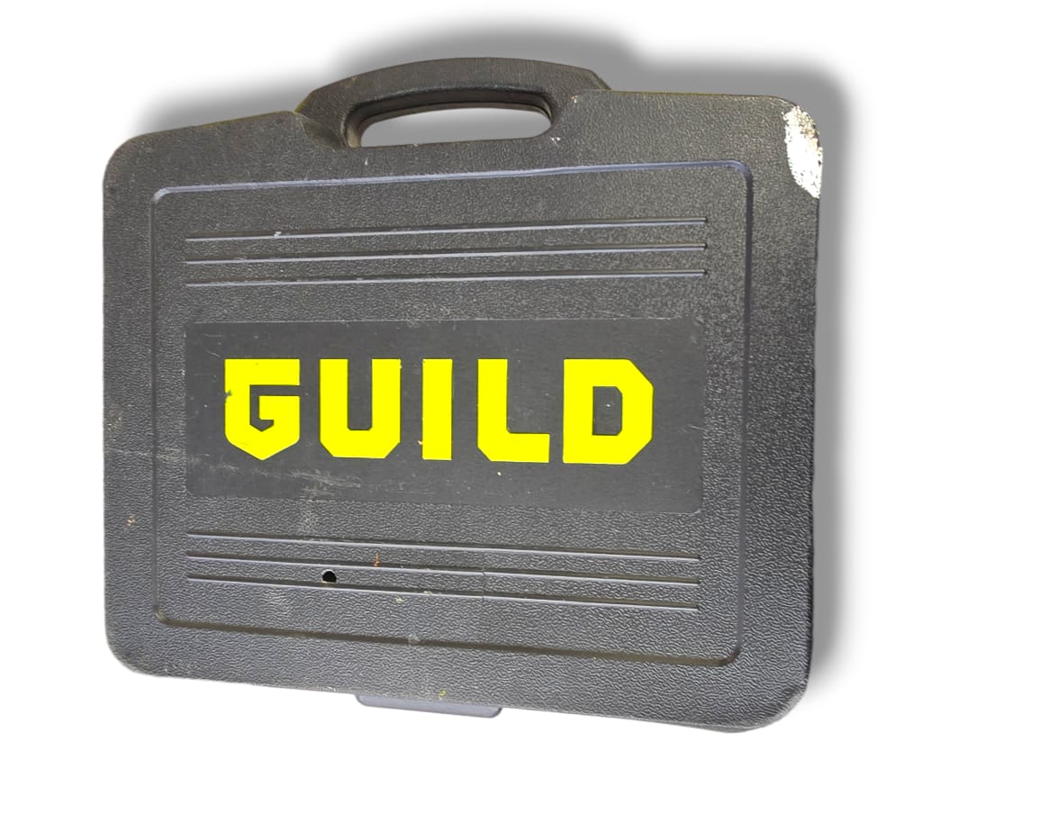 Guild power drill in case with bits