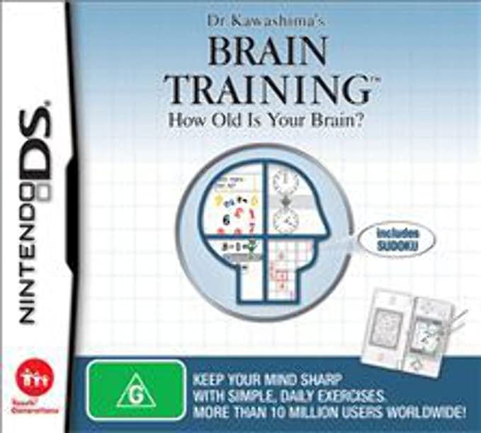 Brain Training Game for Nintendo DS