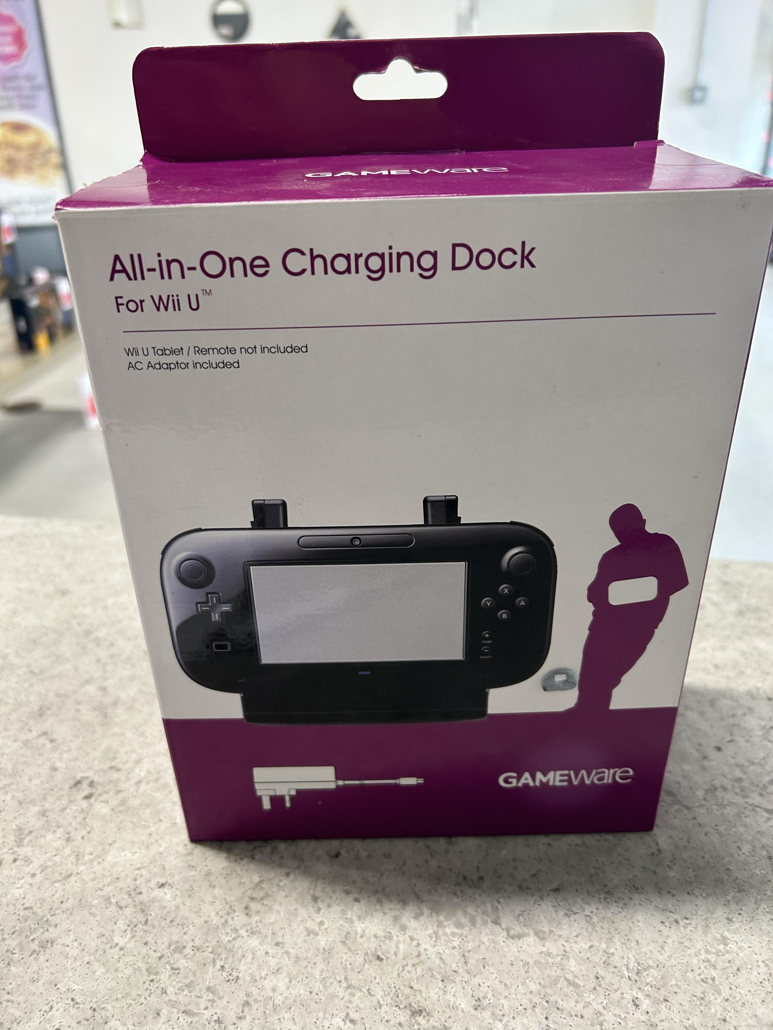 Gameware All -In One Charging Dock  For Wii U - Boxed