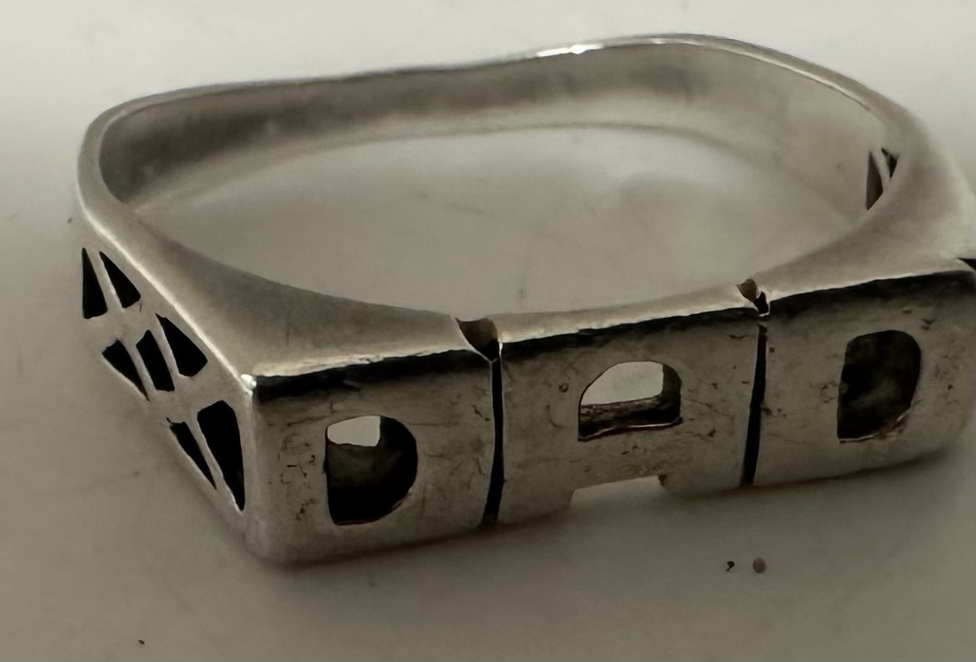 Sterling Silver Dad's Ring