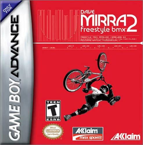 Dave Mirra Freestyle BMX 2 for Gameboy Advance (GBA) *Cartridge Only*