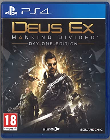 Sony Playstation 4 Game Deus Ex Mankind Divided Day One Edition