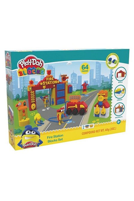 Play-Doh Blocks Fire Station Blocks Set 
