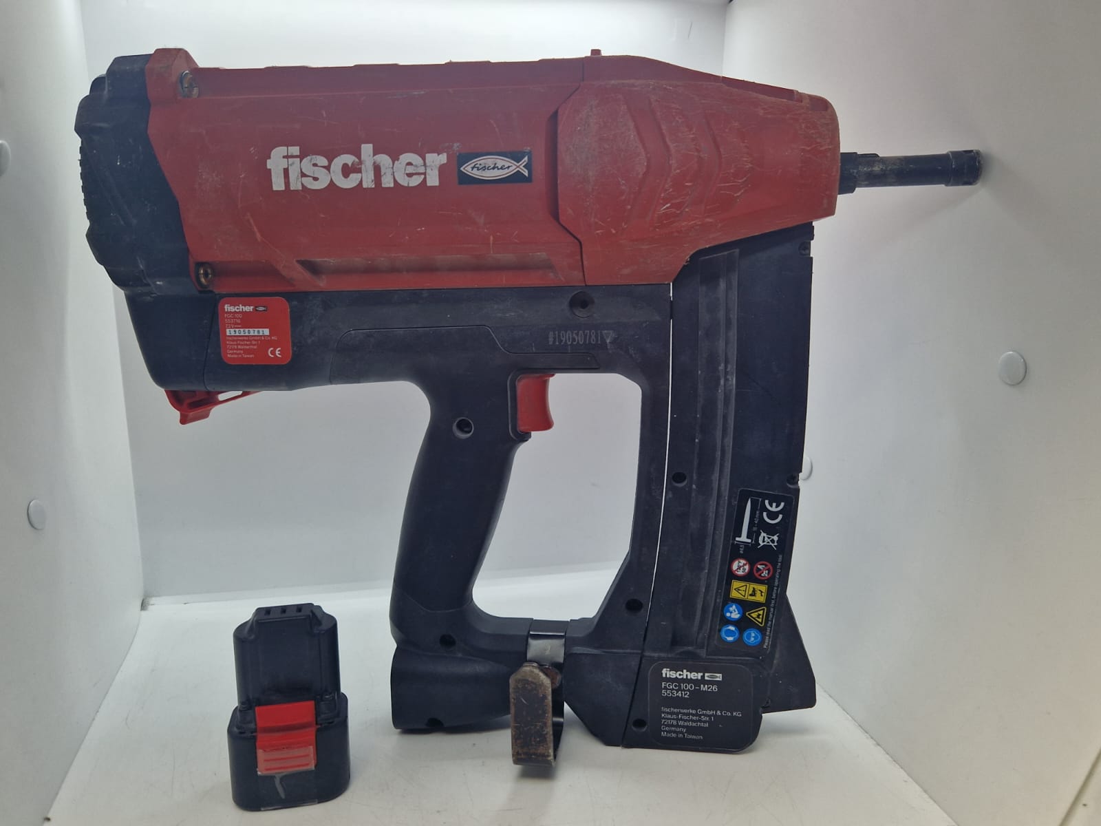  Fischer fgc100 Gas Nail Gun 