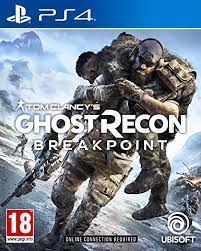 ps4 Ghost Recon Breakpoint Game Boxed