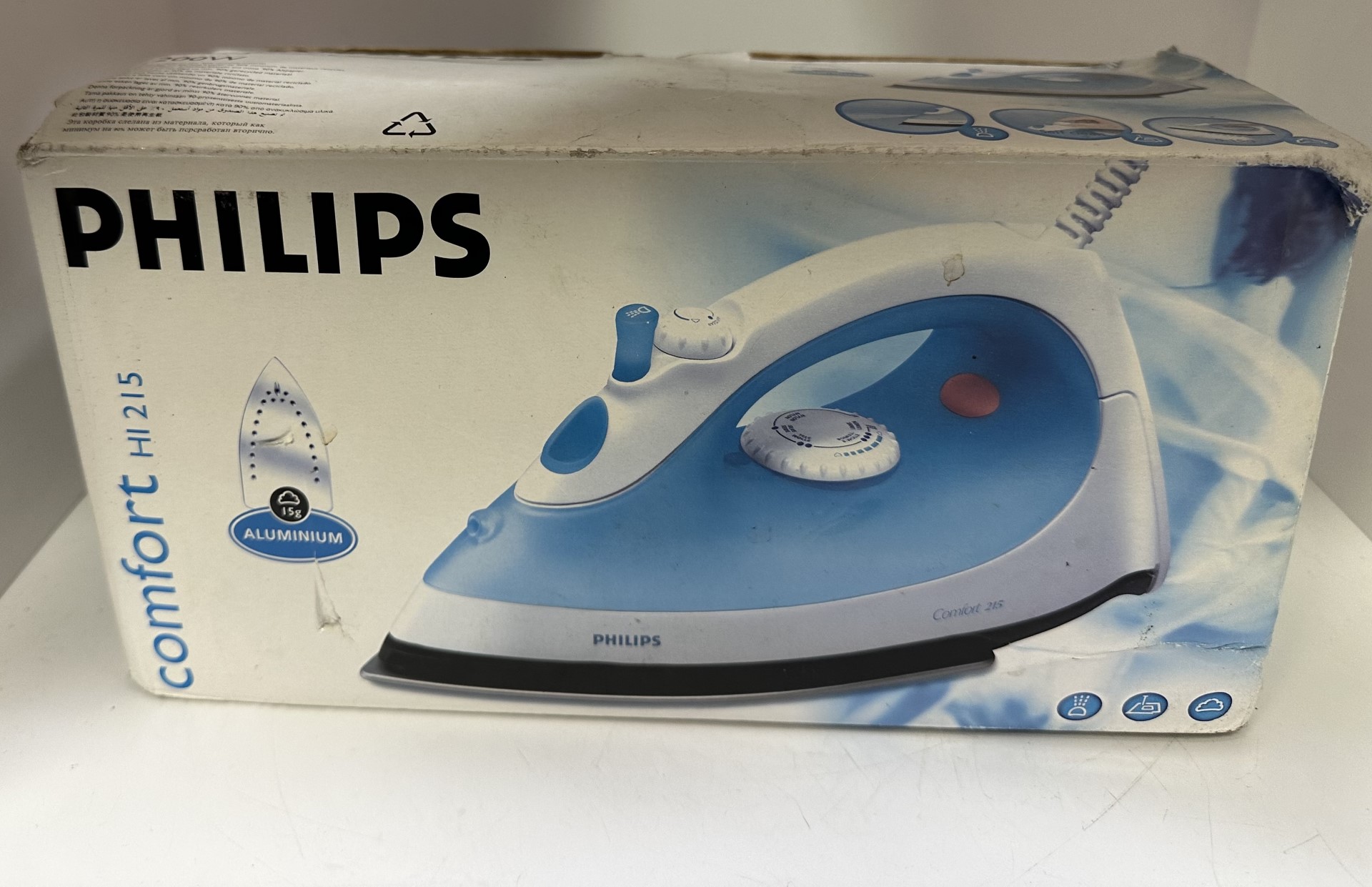 Phillips Comfort H1 215 1200W Iron Boxed