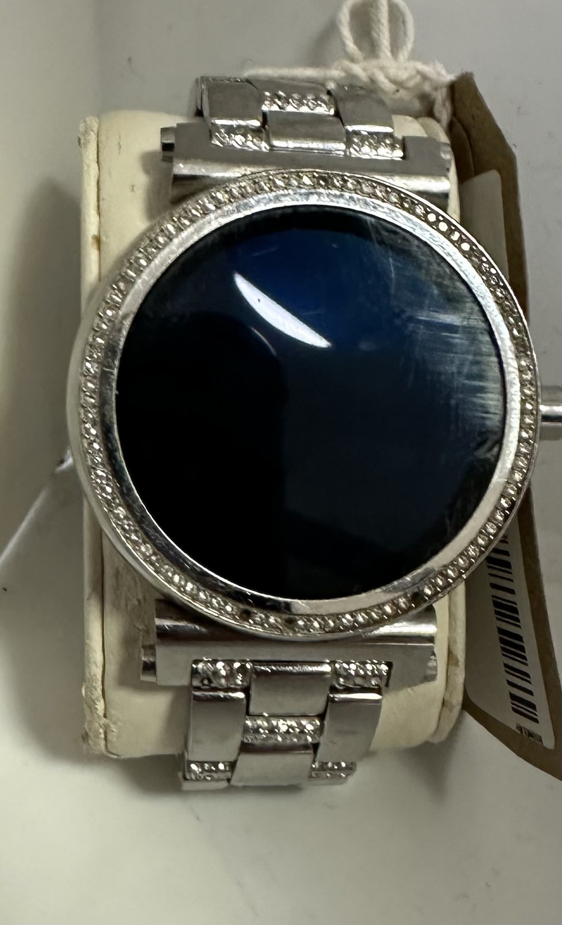 Mk Smart Watch Silver Unboxed.