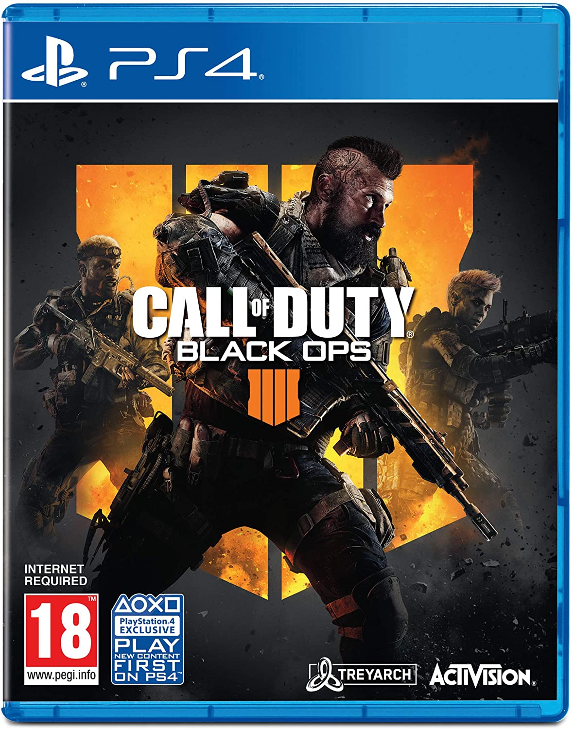 Call Of Duty: Black Ops 4 (No DLC) Playstation 4 PS4 Game