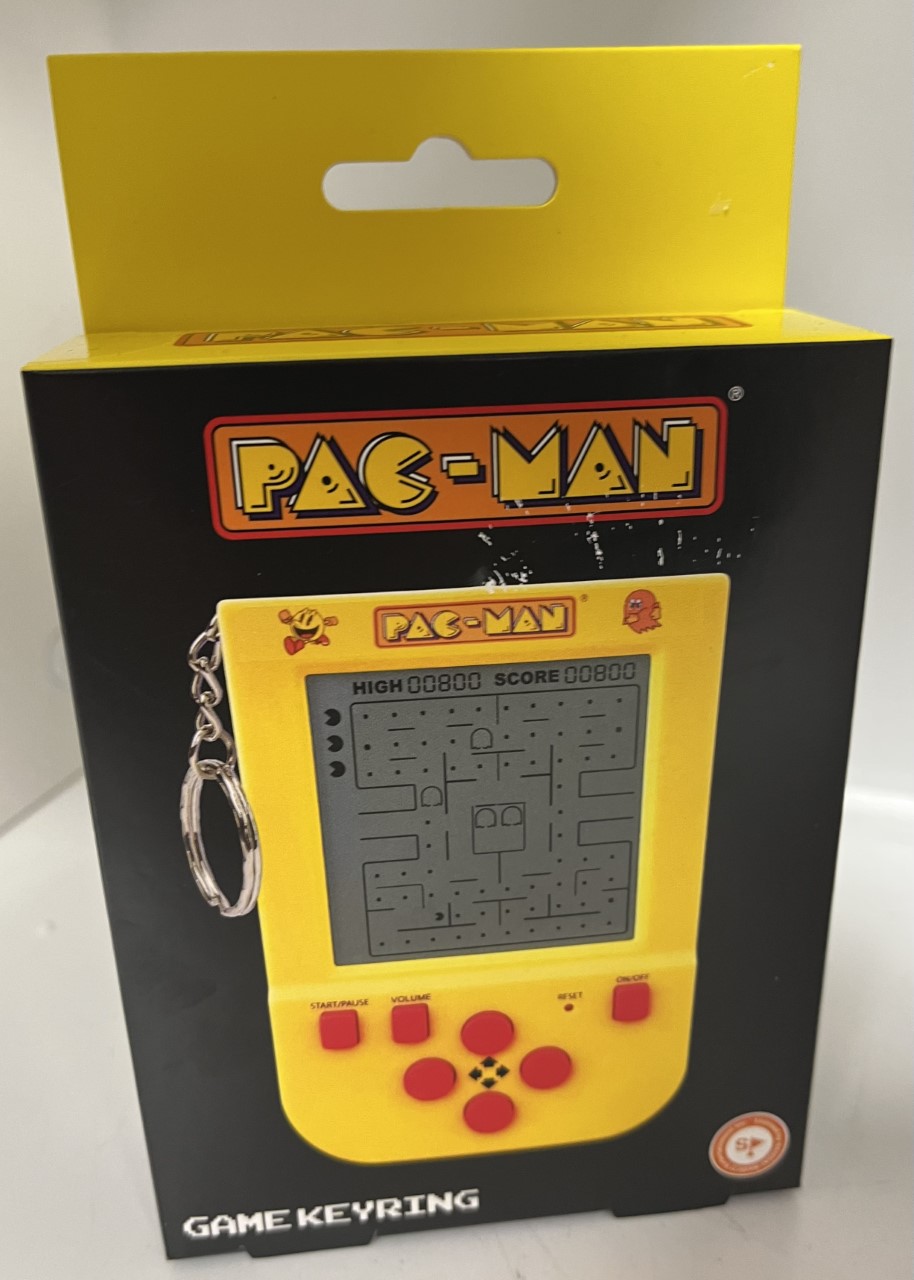 Pacman Game Keyring 