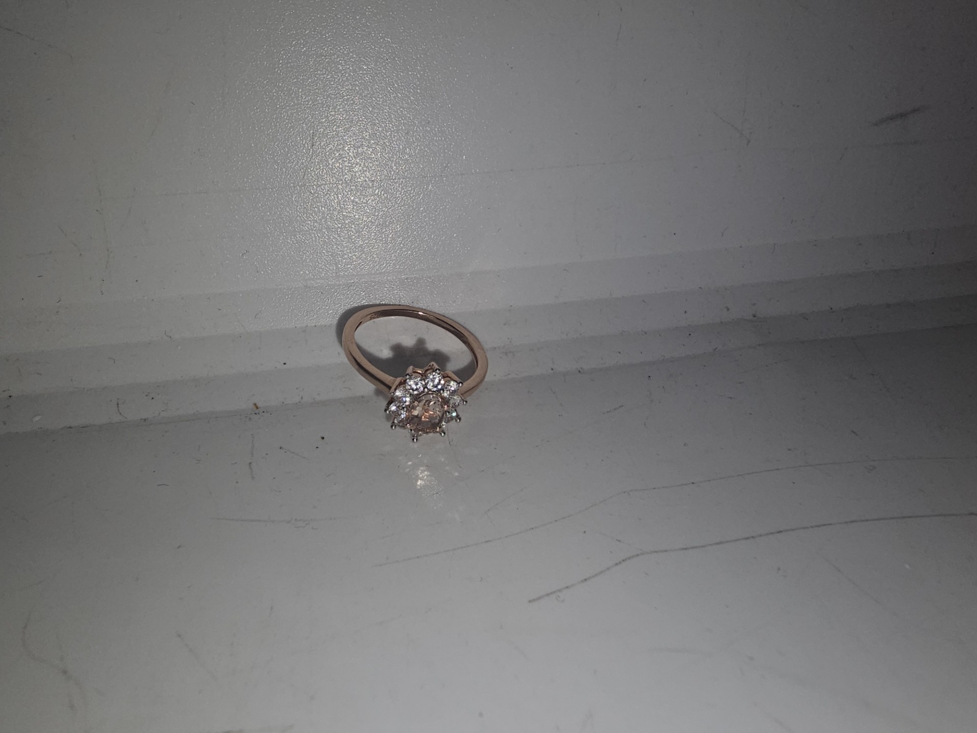 Rose Gold Plated Ring - 925