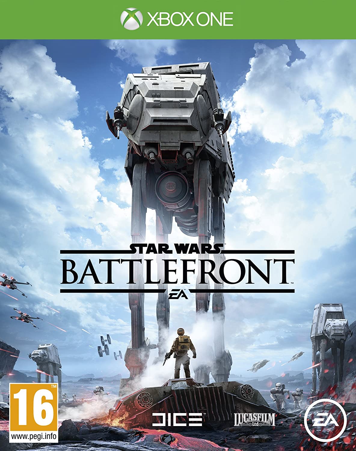 Microsoft Xbox One Starwars Battlefront Game.