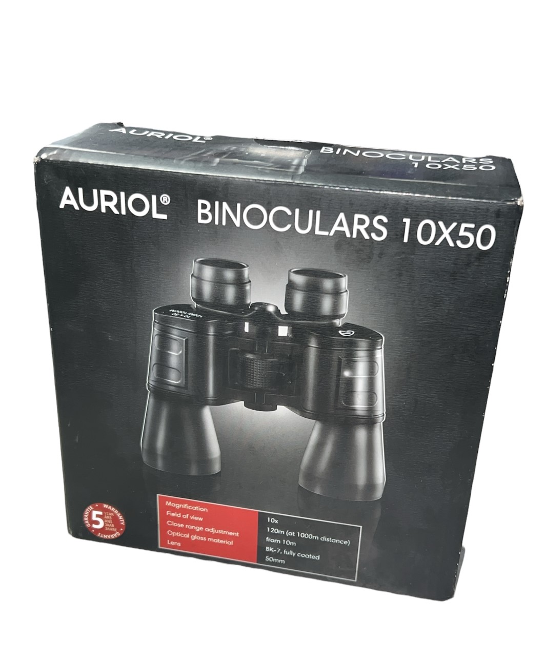 Auriol Binoculars 10x50 Boxed As New