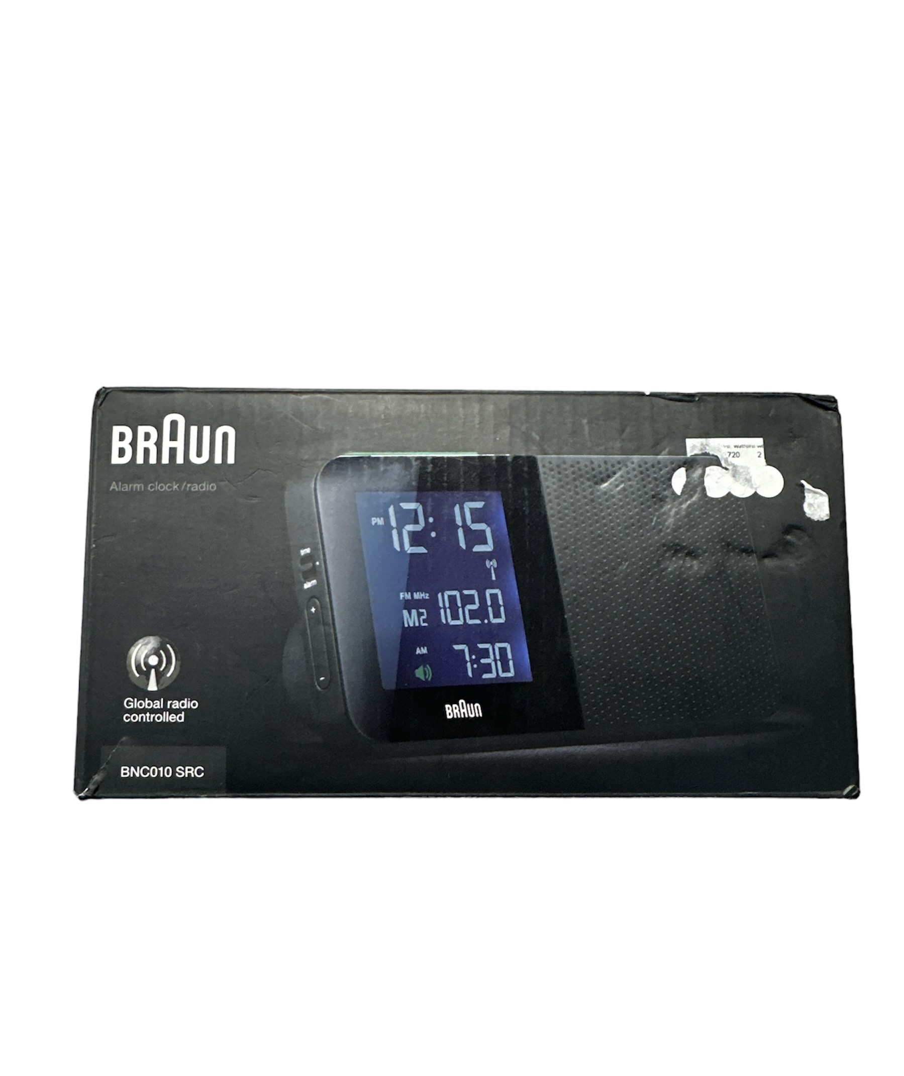 Braun Alarm Clock Radio, As New