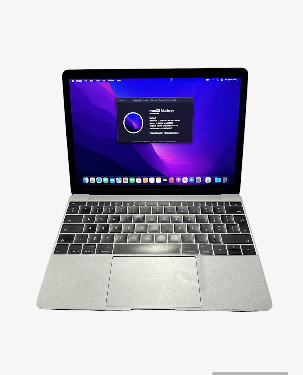 Apple Macbook Retina Early 2016 - Intel Core M3 8GB