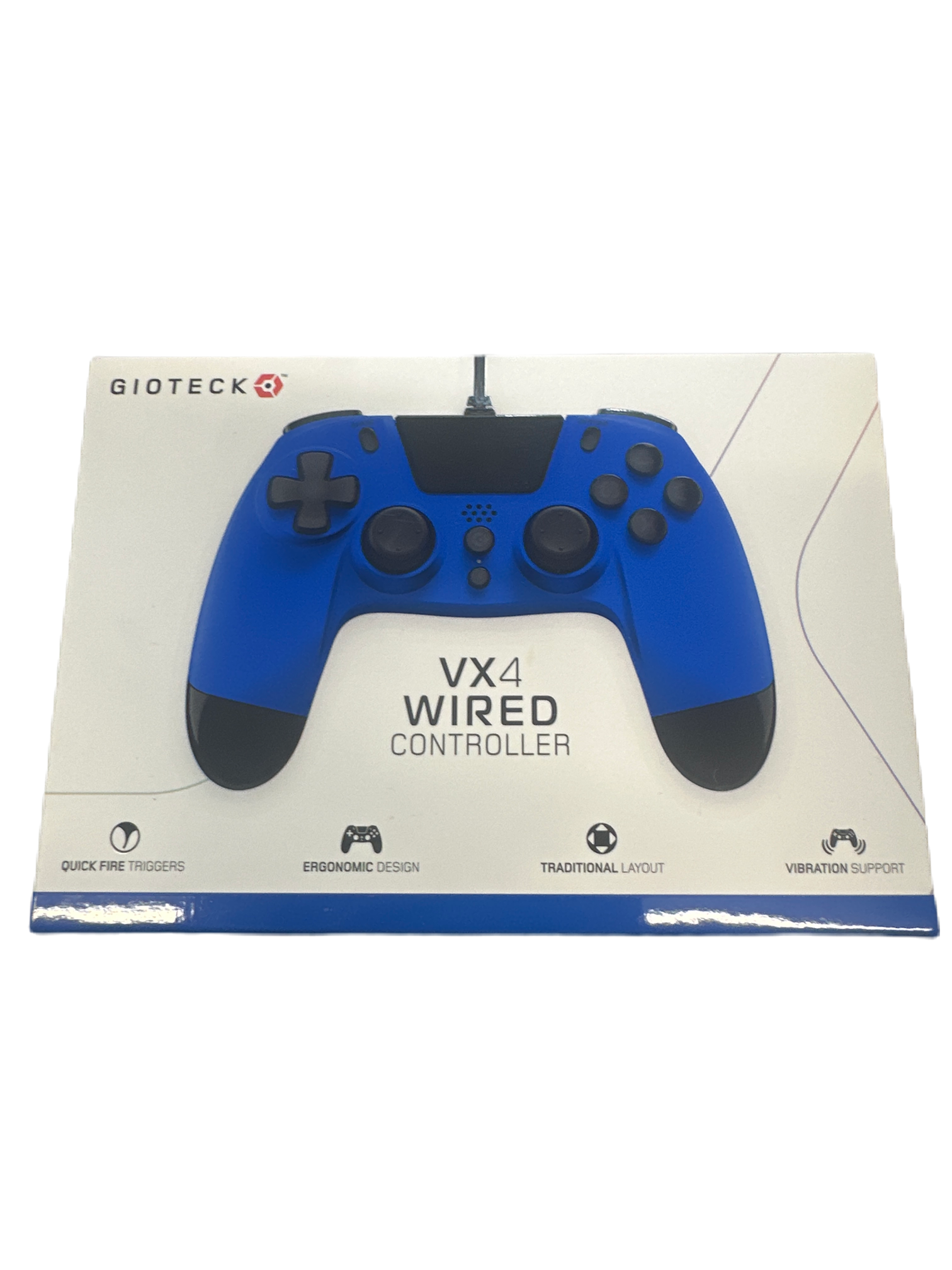 VX4 Wired Controller - Blue PS4/PC