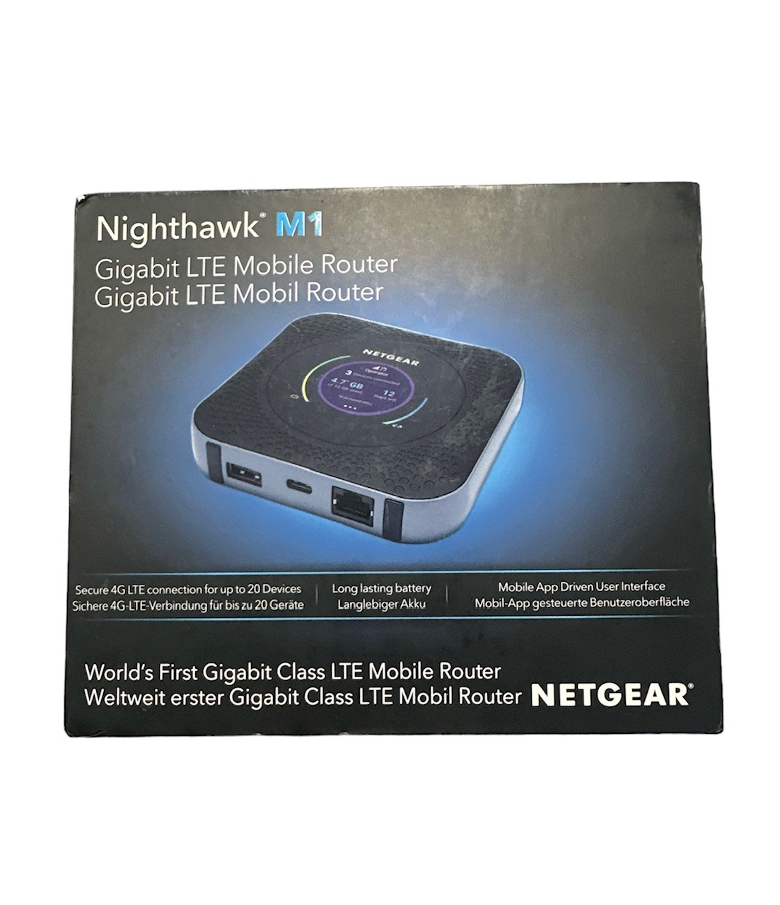 Nighthawk M1 Gigabit LTE Mobile Router