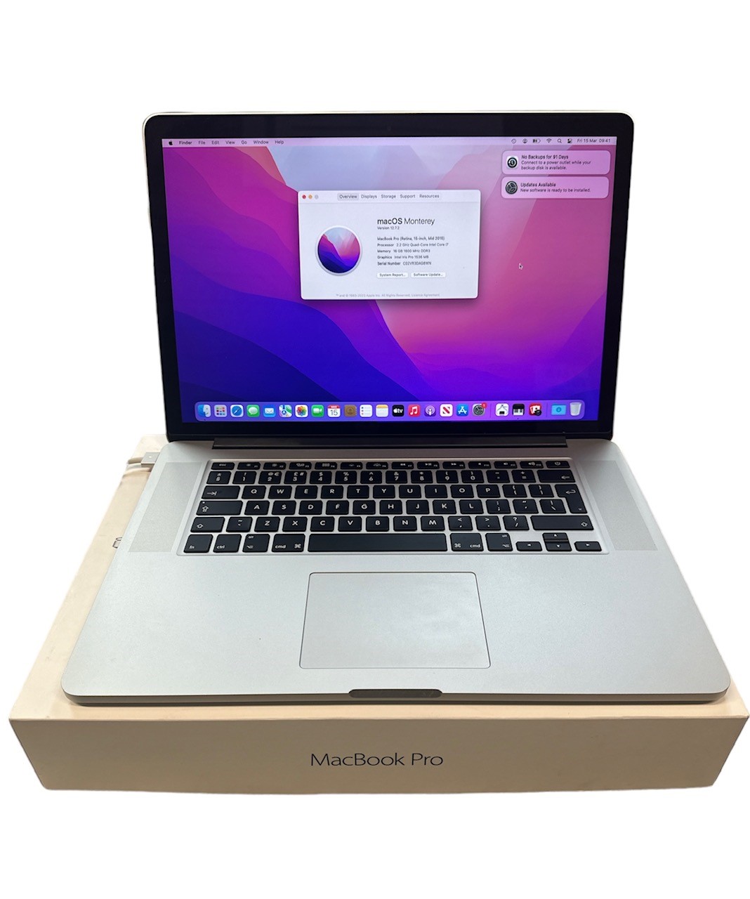 MacBook Pro Retina Mid 2015 15
