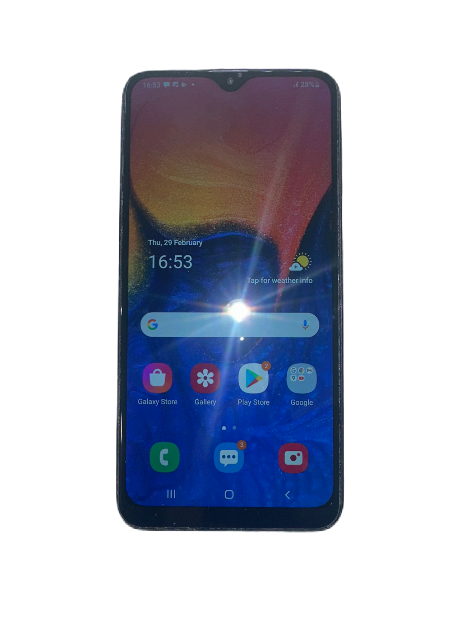 Samsung A10 32GB - BLUE - Network Open Dual Sim