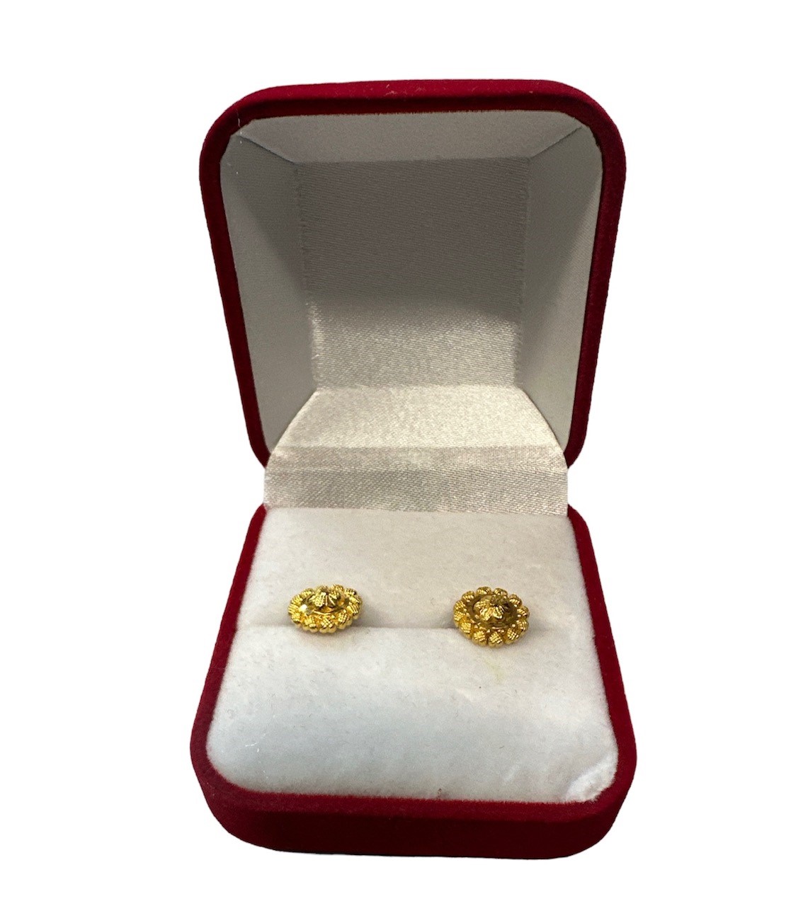 1.7GM 22CT Gold Earrings, Boxed, A
