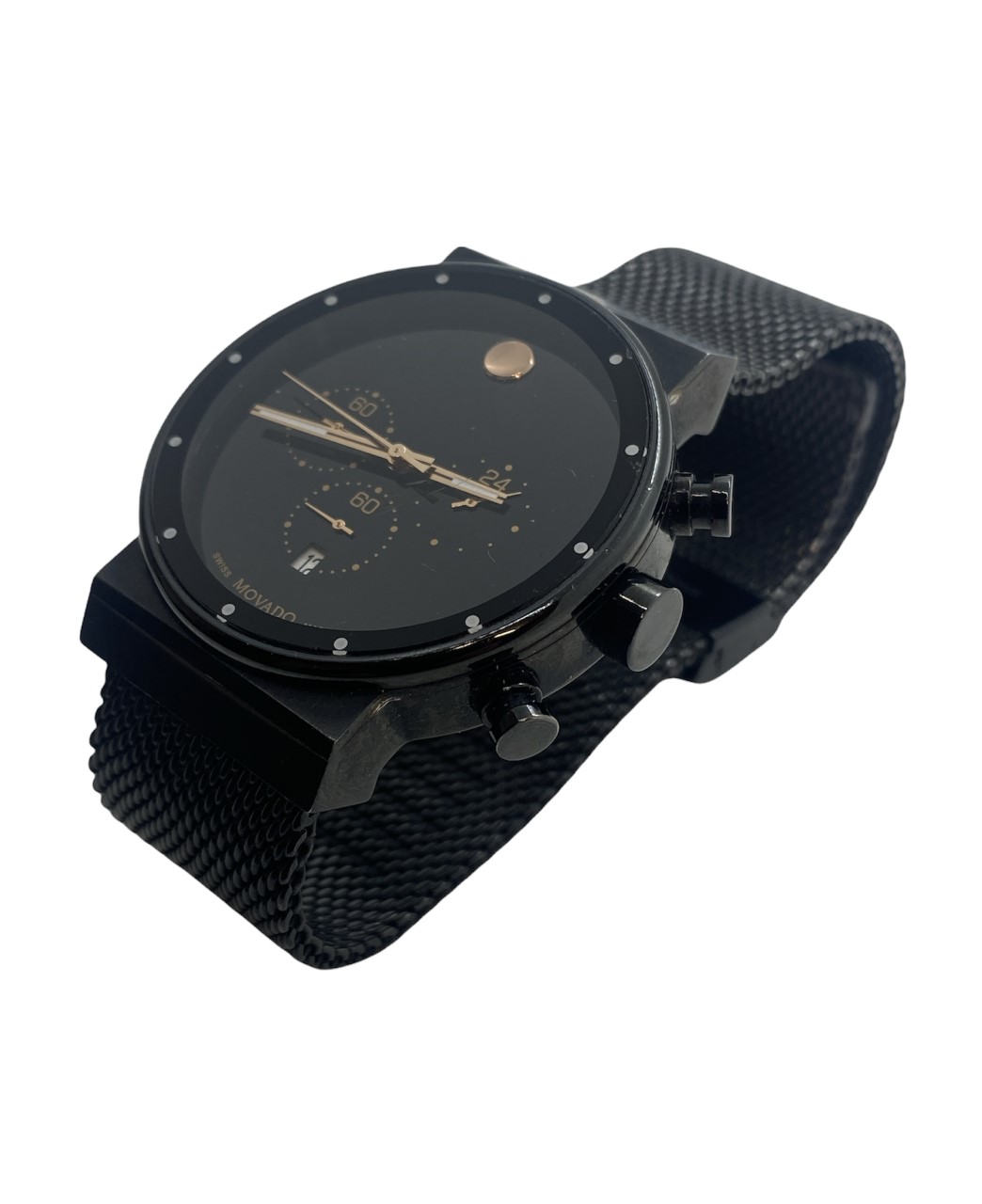 Movado Men's Watch Black - 6054G