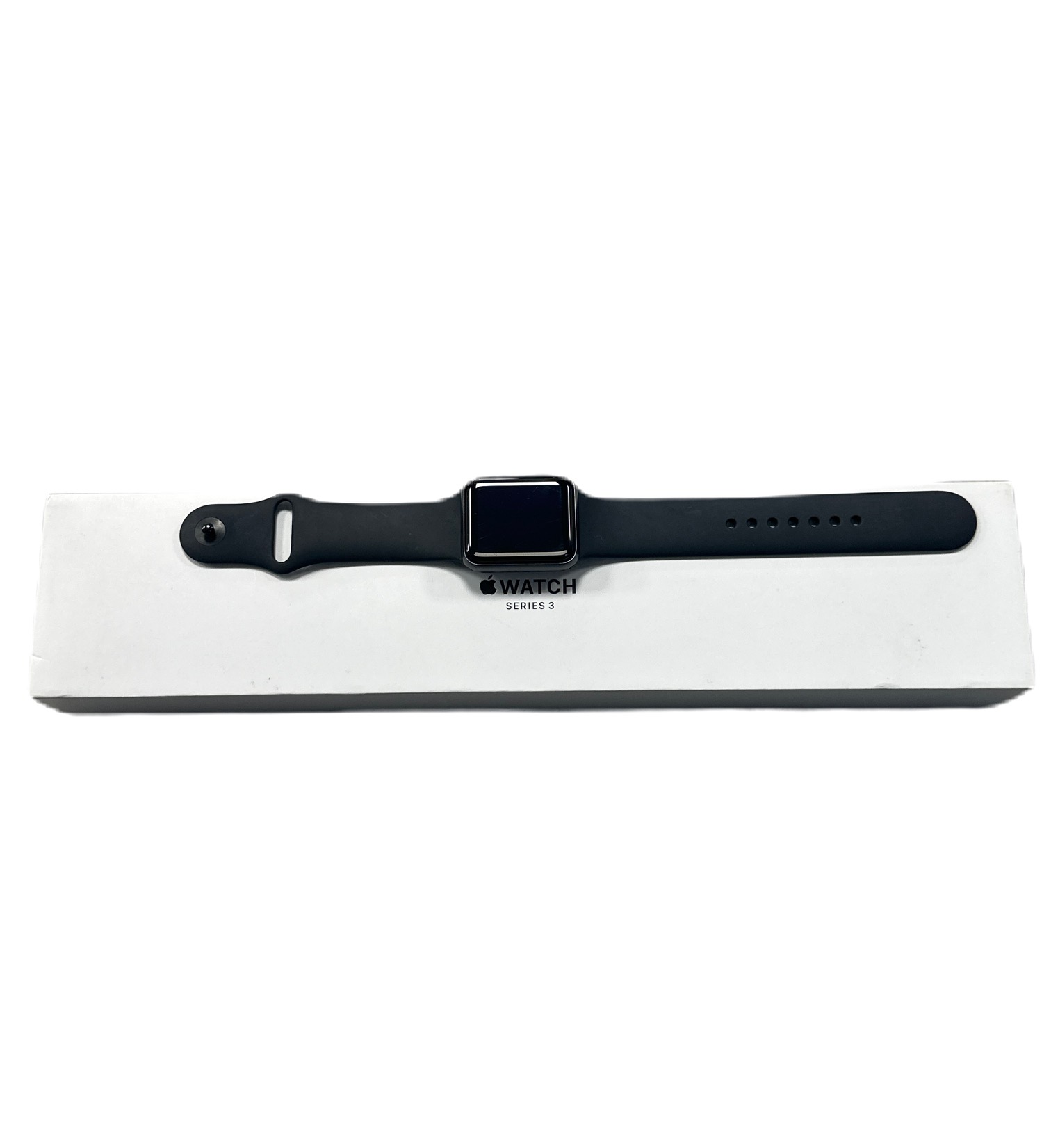 Apple Watch Series 3 38mm Space Grey - GPS - Black Straps - Box