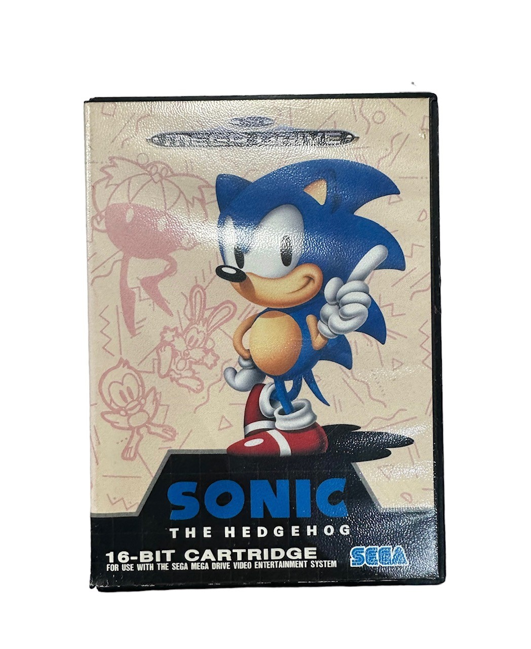 Sega Megadrive Sonic The Hedgehog - B Boxed with Manual