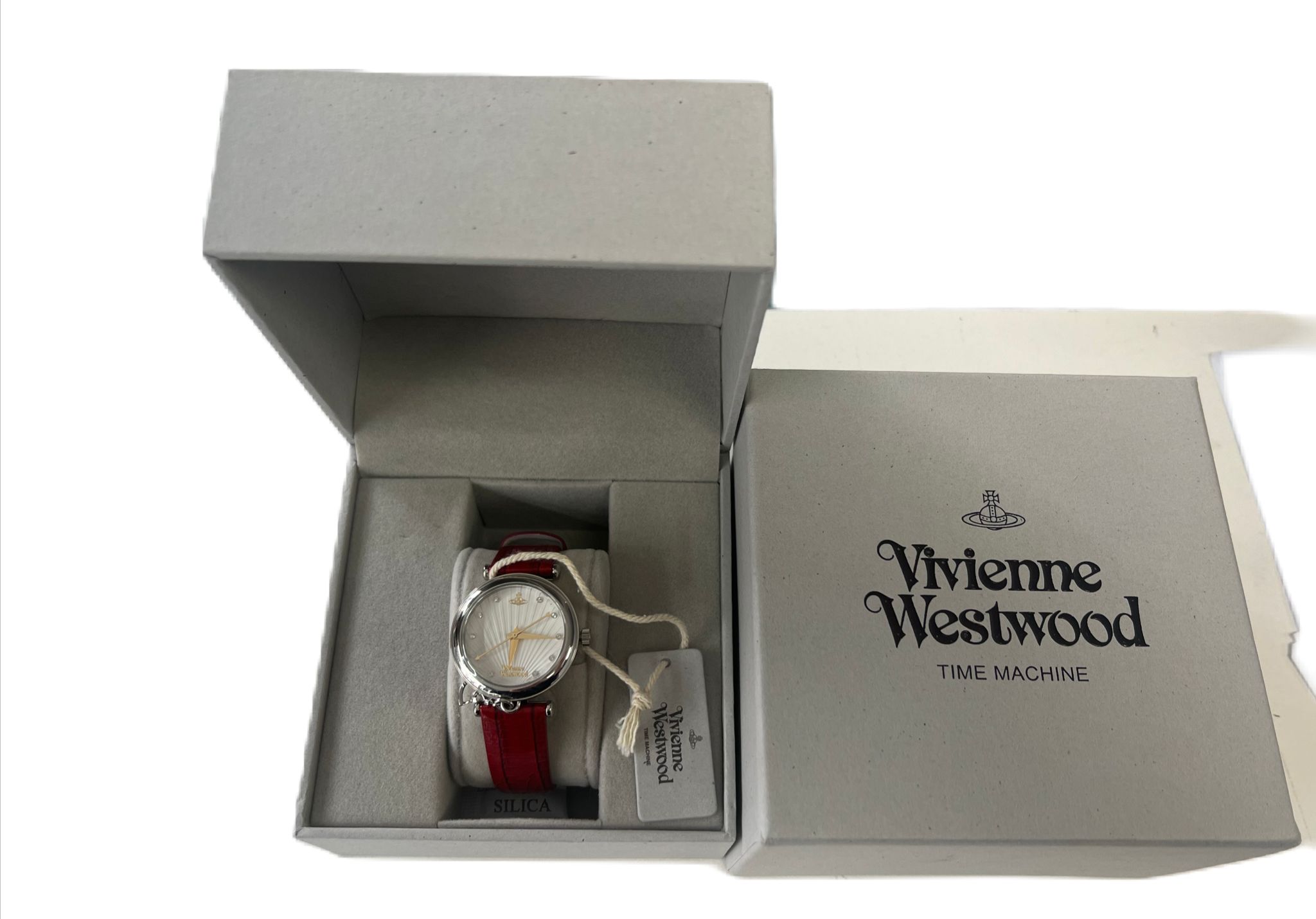 Vivienne Westwood - Boxed - Red Leather Strap