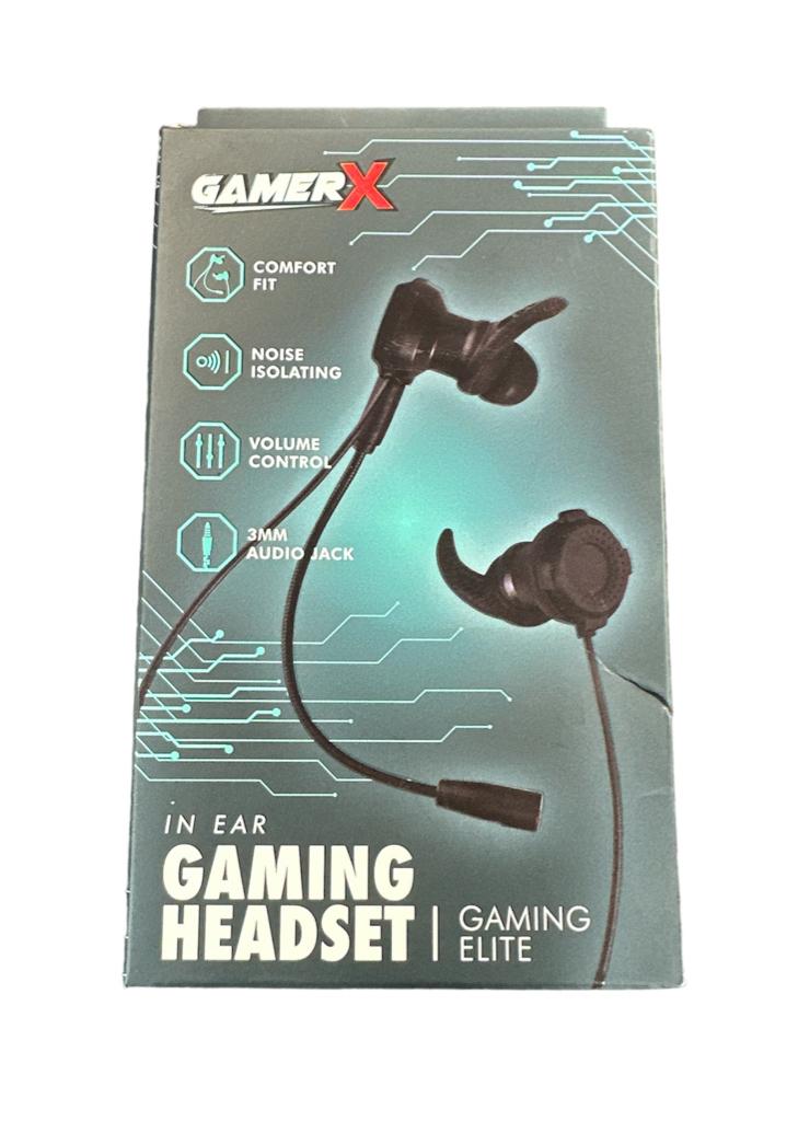 Gamer X In Ear Gaming Headset