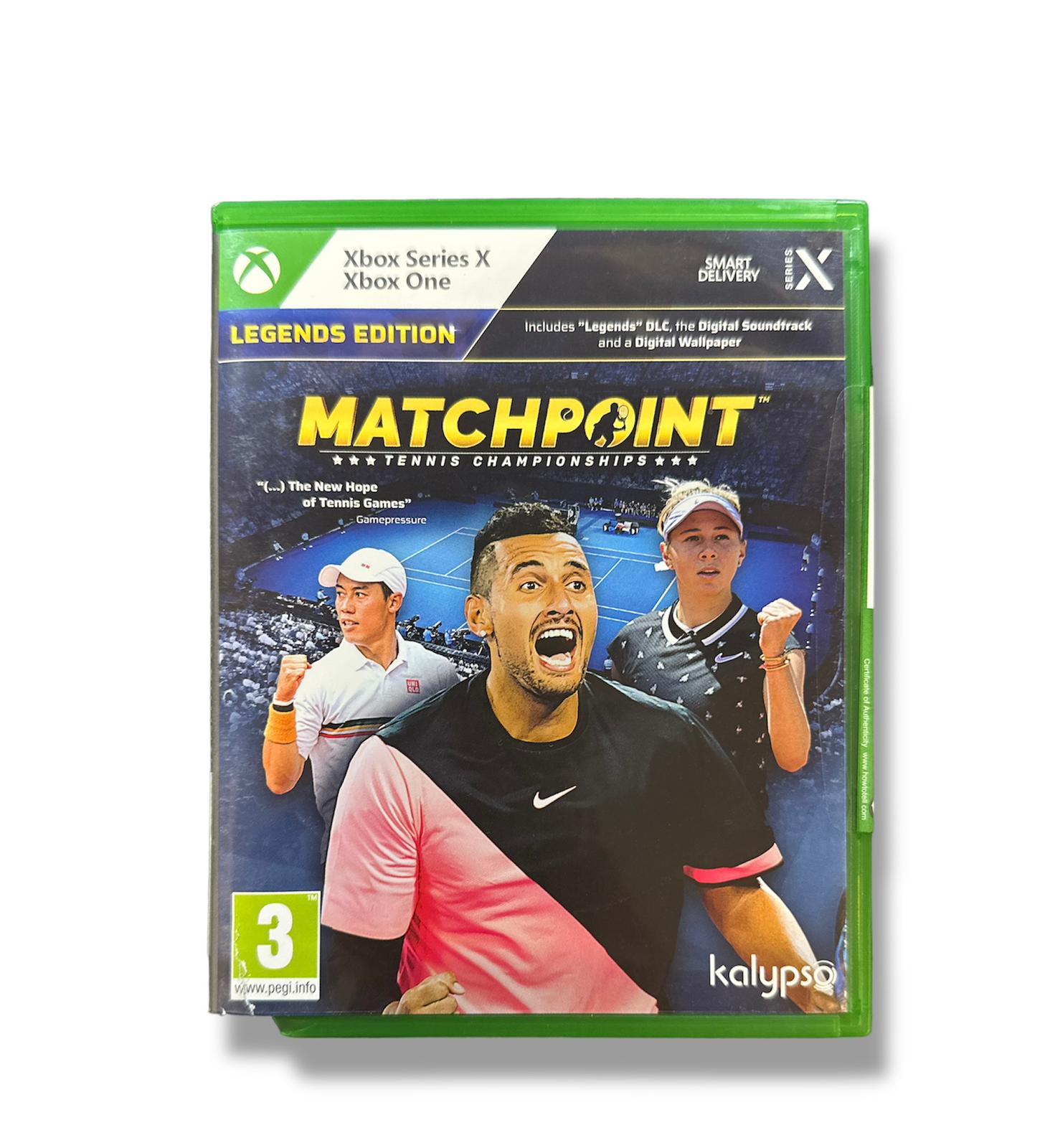 Match Point Tennis XBOX ONE/X/SERIES S