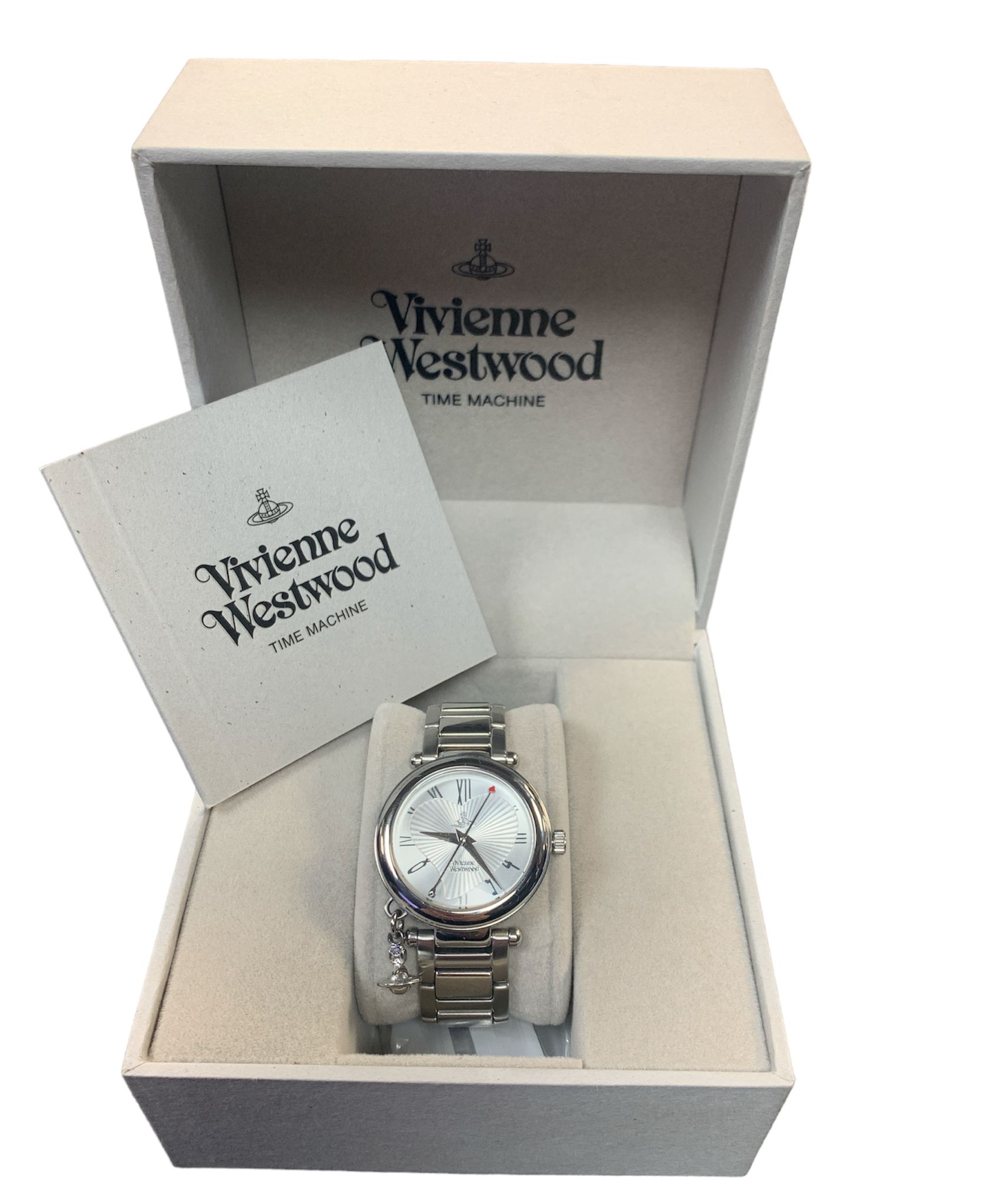 Vivienne Westwood TIME MACHINE 腕時計外箱に汚れシミがあります