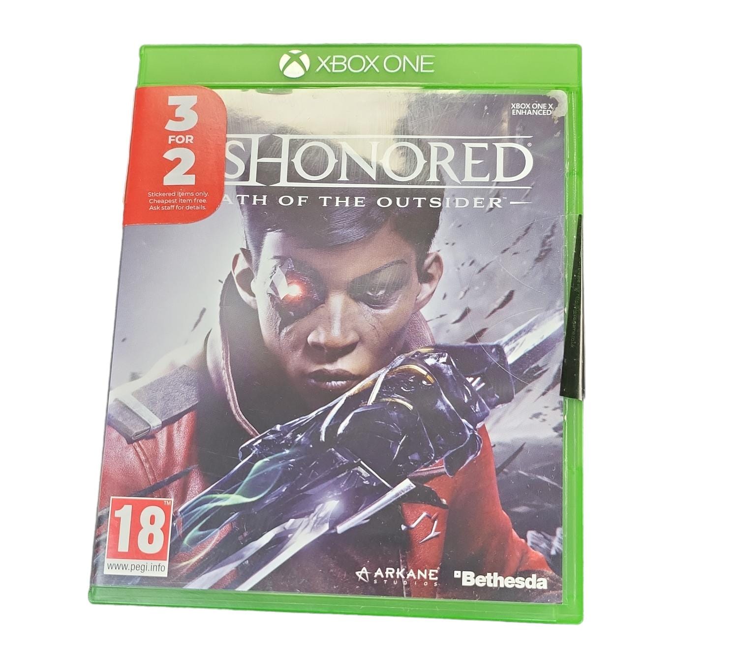 dishonored Wrath Of The Outsider Xbox