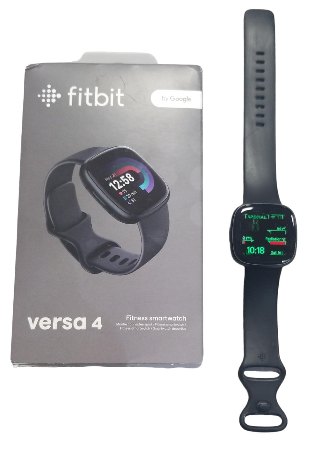 Fitbit - Versa - 4 - Fitness Smartwatch - Boxed