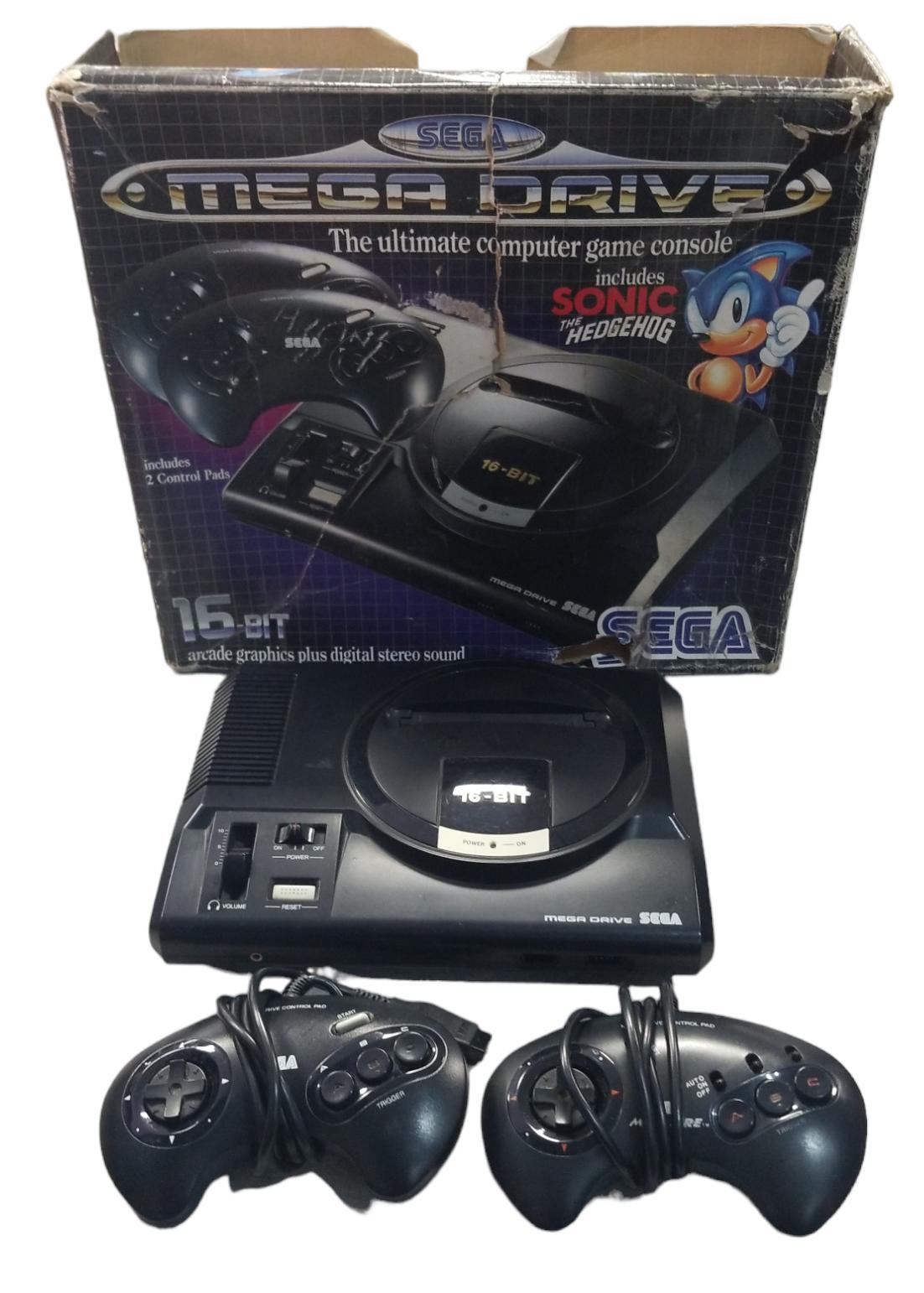Sega - Megadrive - MK1 - 2 Pads - Boxed - Bundle