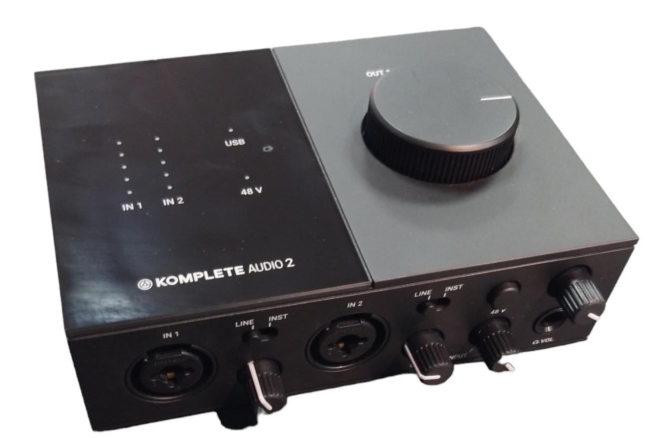 Native - Komplete - Audio 2 - Audio Interface - No Box Inc.