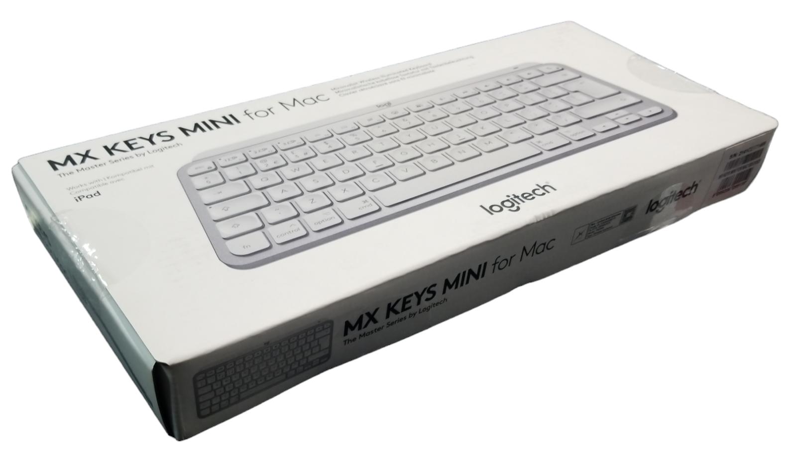 Logitech - MX Keys Mini - For Mac - Minimalist Wireless Illuminated Keyboard - SEALED