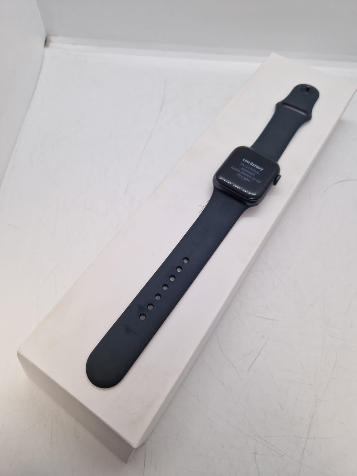 Apple Watch Series 6 40mm Space Grey Aluminum Case with Black Sport Band 